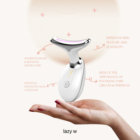 Lazy W LuxeLift YouthLift Pro - Facial & Neck Care Massager