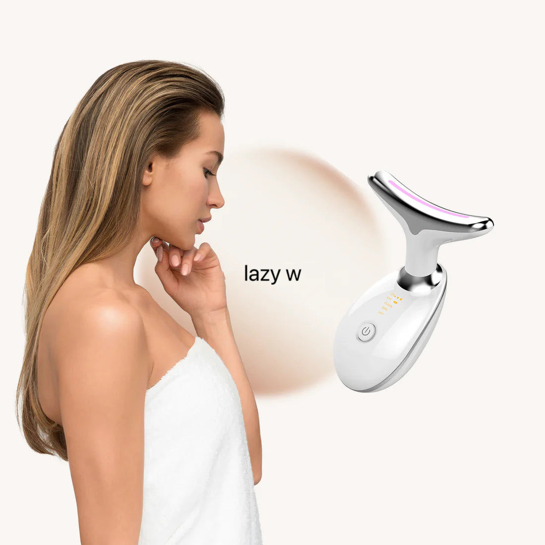 Lazy W LuxeLift YouthLift Pro - Facial & Neck Care Massager